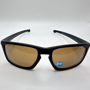 Oakley OO9262-08 Sliver Sunglasses Matte Black / Brown Iridium Polarized 57mm
